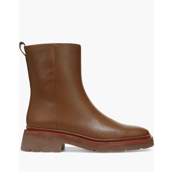 Vince Shoes - VINCE Remi Booties in Dark Taupe, Water Repellent, New, Size 8.5